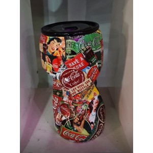 Escultura del artista Arte by Leyton - POP ART COKE