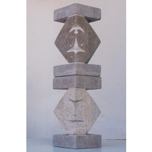 Sculpture - Cabezas cuadradas