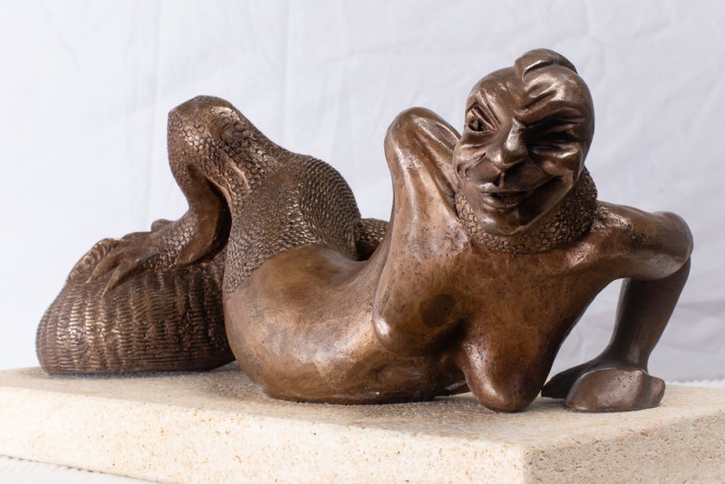 Sculpture from Alhi Prieto - Lagarta