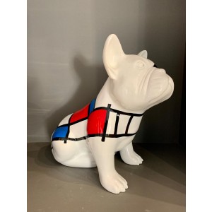 Sculpture - X-Dog tribute Pier Mondrian