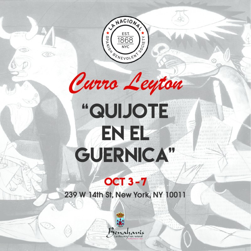 Curro Leyton en La Nacional de Nueva York