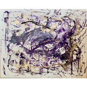 Painting from Curro Leyton - Purple