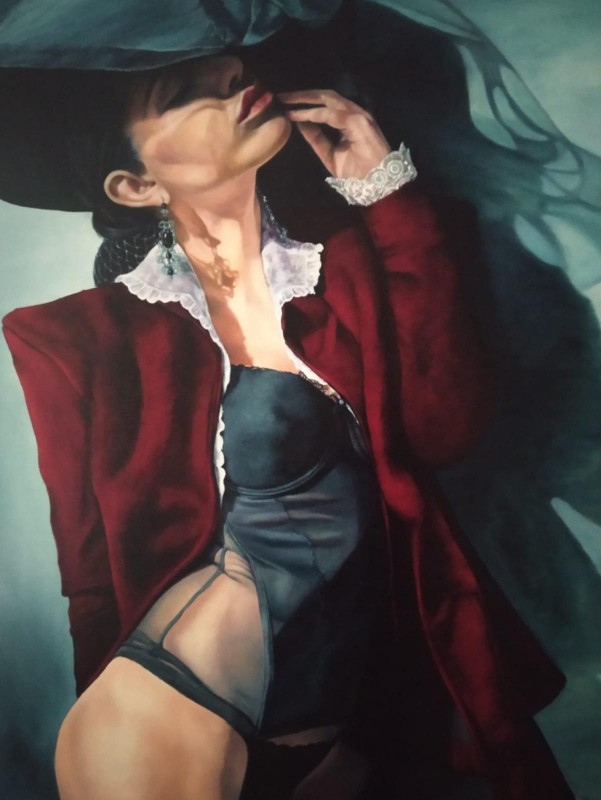Painting from Penélope Andrés - Red Velvet